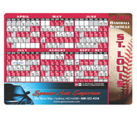 Team Schedule Magnets